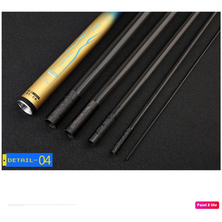 Cần Câu Tay Carbon Giấc Mộng Trung Hoa Phân Bố Lực 28 - Tặng Kèm Ngọn Phụ ĐỒ CÂU CHẤT LUONG