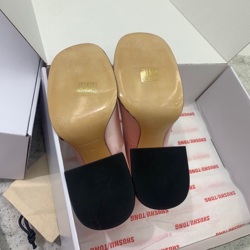 Giày cao gót 10cm  nữ mẫu mới thương hiệu Jil Sander Shushutong 2021 cao cấp