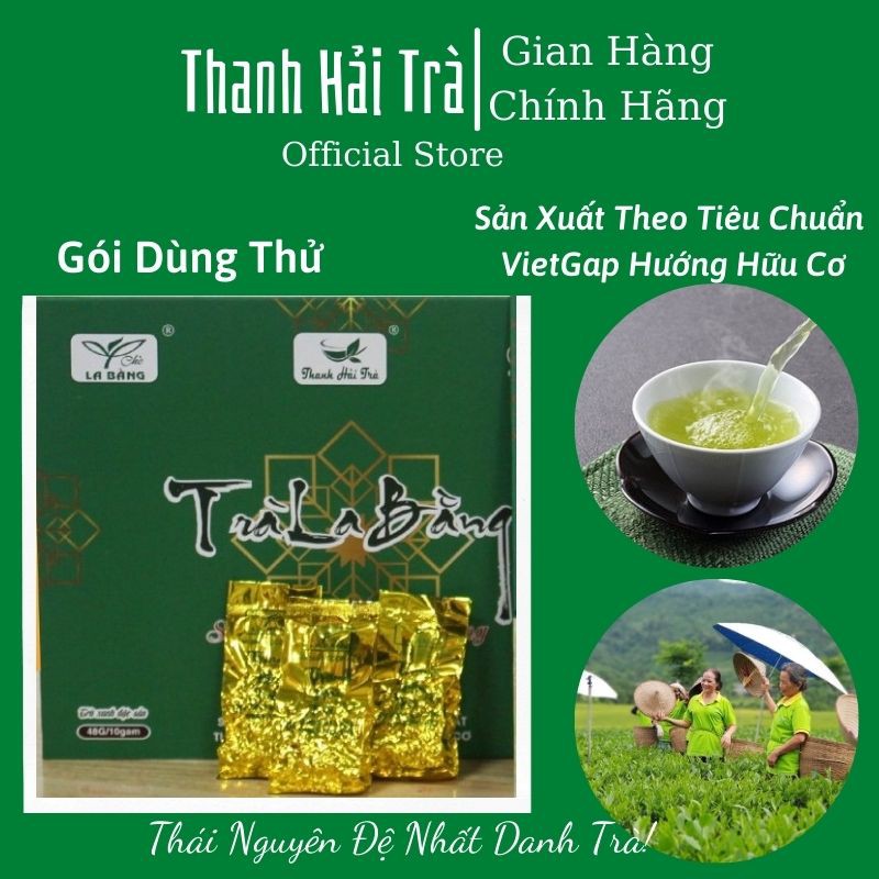 Gói Trà Lễ Thái Nguyên FREESHIP Chè Thái Nguyên Trà Thái Gói Nhỏ 10g Loại 1 Pha Ấm [Tra Thai Nguyen]