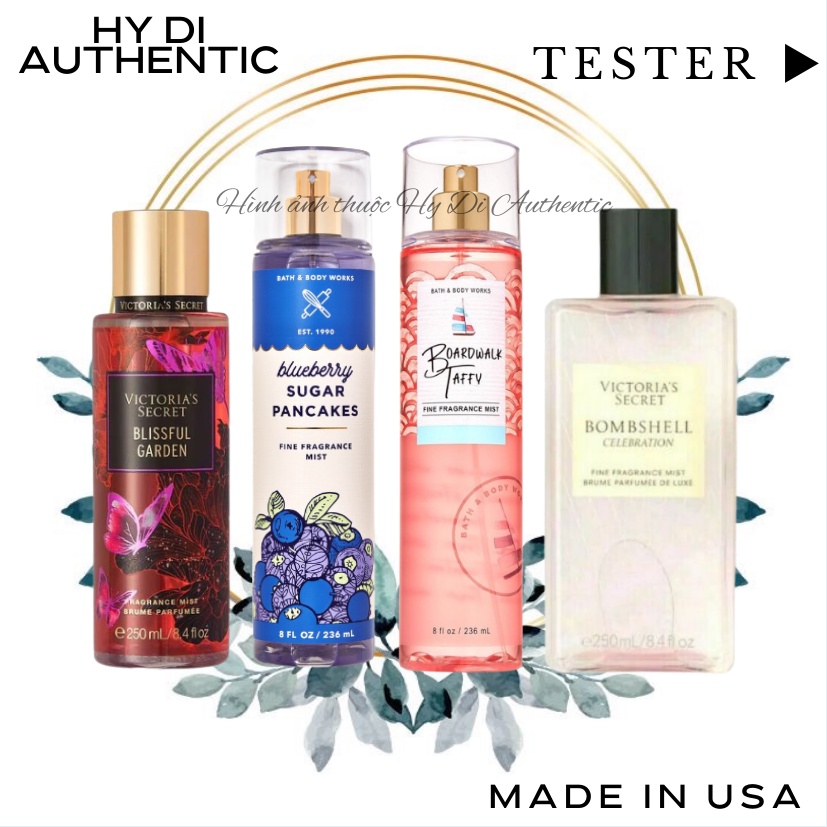 XỊT THƠM TOÀN THÂN BATH BODY WORKS & VICTORIA'S SECRET