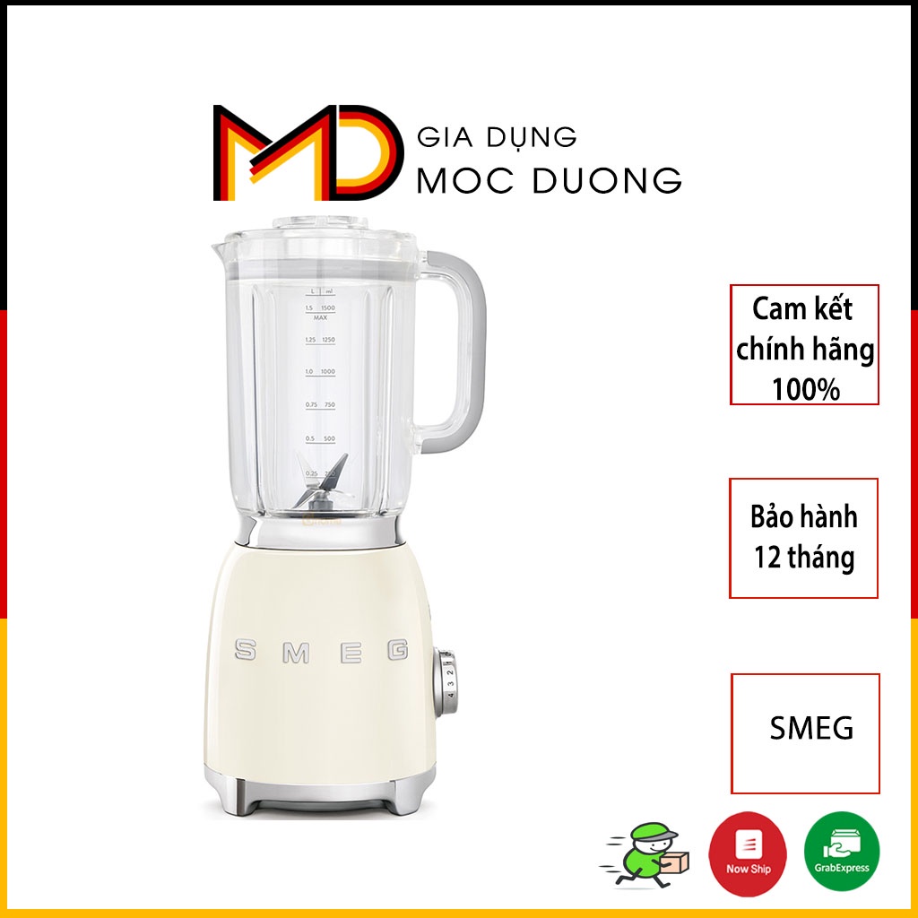 Máy xay sinh tố SMEG màu kem