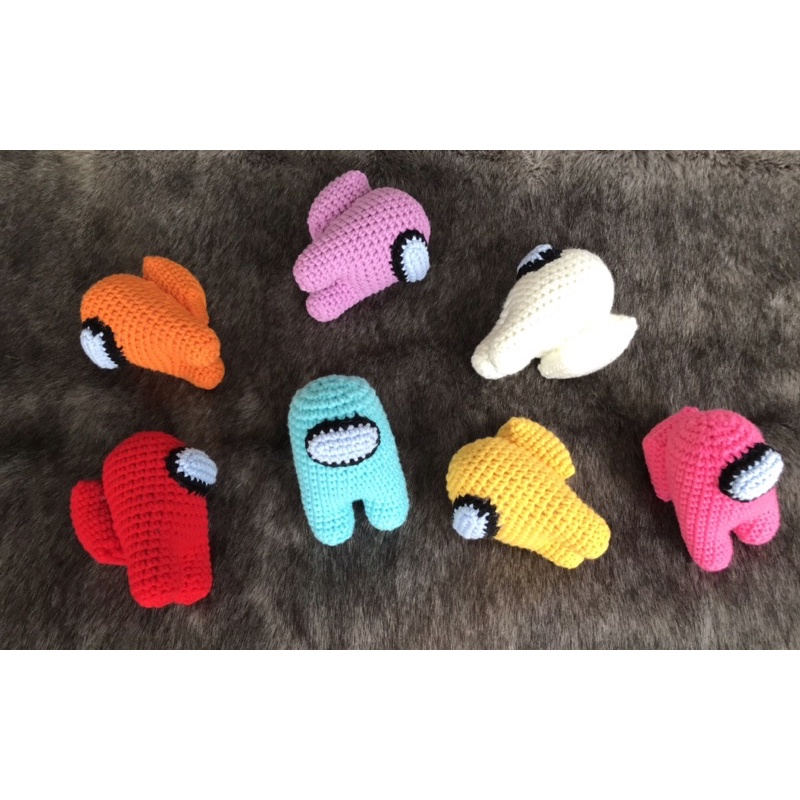 Among Us | Móc Khoá Len Among Us Handmande 11cm Siêu Cưng