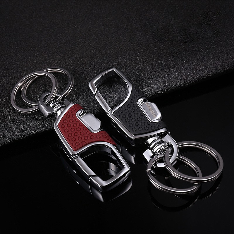 Móc khóa xe GADO móc khóa sang trọng OMUDA có chốt đeo thắt lưng chất liệu inox K3718
