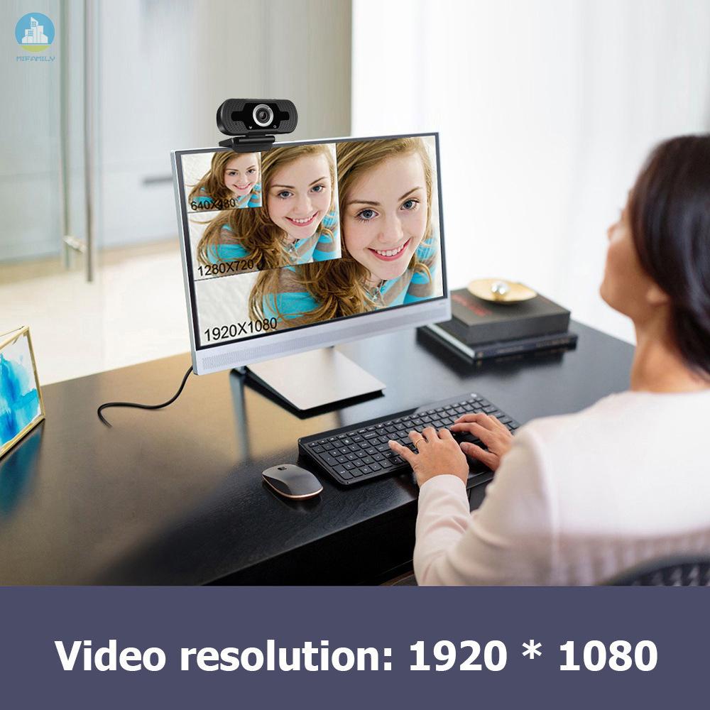 Webcam Mi 1080p Hd Gắn Kèm Micro Cho Máy Tính