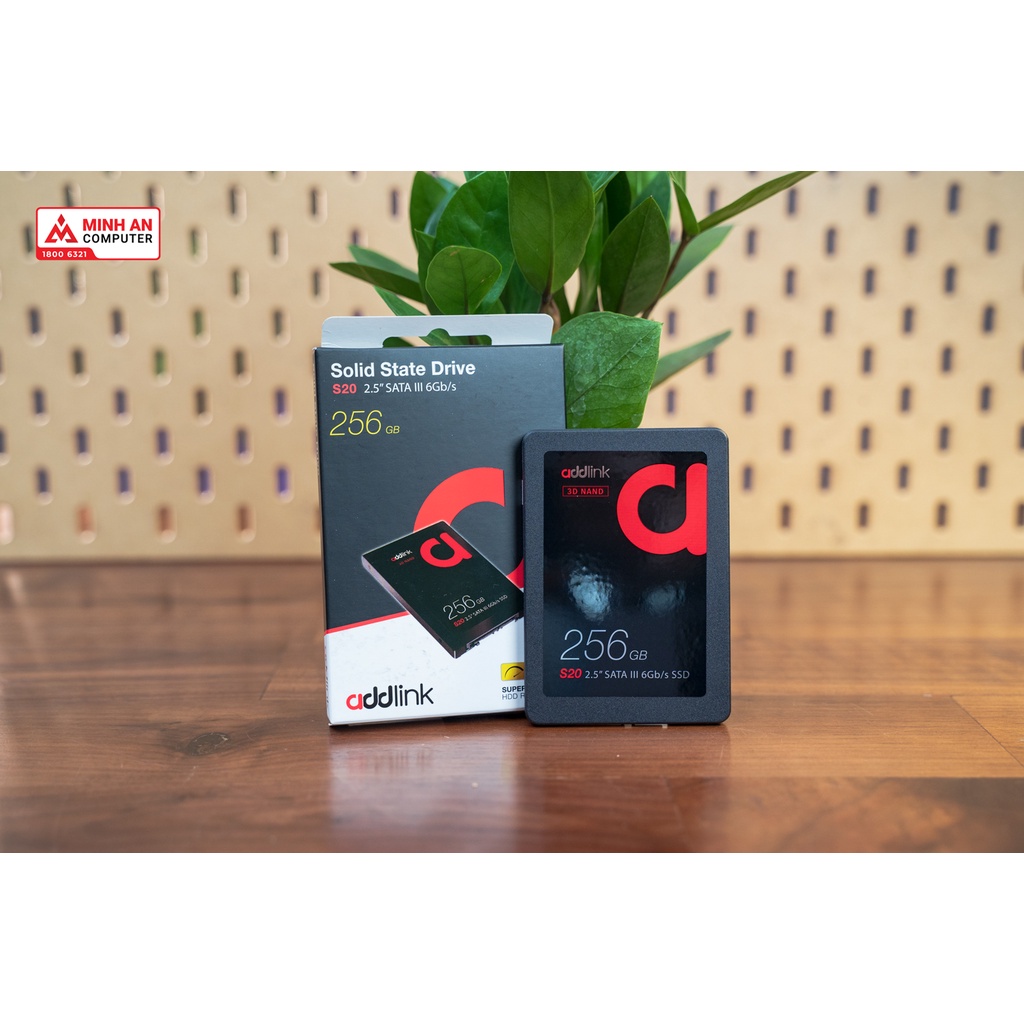 Ổ cứng SSD ADDLINK S20 Sata3 256GB (AD256GBS70M2P) Hàng chính hãng