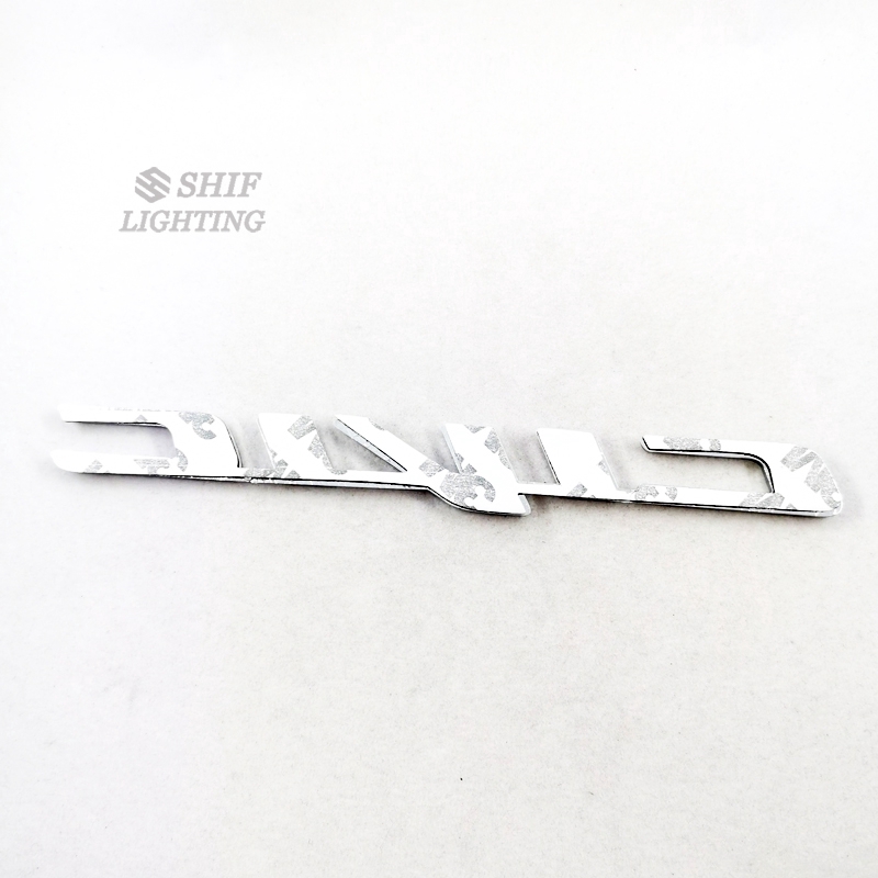 Logo Chữ Civic Bằng Chrome Cho Xe Hơi - 1 Cái