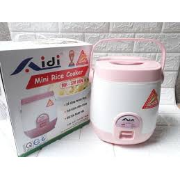 #Hàng xuất khẩu - giá tốt# Nồi cơm điện AIDI 0,6 lít - nồi cơm, hầm điện cá nhân cỡ nhỏ, mini mang đi tiện lợi - bền đẹp