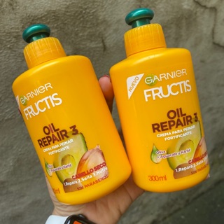 Kem ủ tóc fructis oil repair 3- 300ml. made in germany