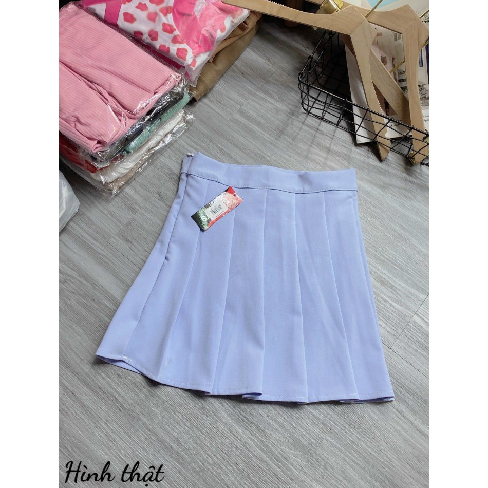 Chân váy TENNIS có quần trong chất vải tuyết mưa Cam Kết Hàng Y Hình Kèm Ảnh Thật Chính Chủ ( Size từ 40-53kg )
