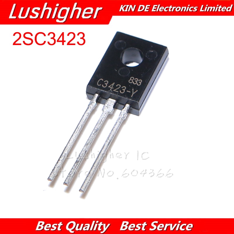 Bộ 10 Linh Kiện Bán Dẫn Mới 2sa1360 To-126 2sc3423 To126 A1360 + 5 C3423