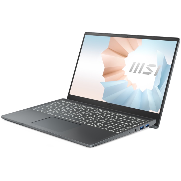 Laptop MSI Modern 14 B11MOU-851VN I3-1115G4| 8GB| 256GB| OB| 14″FHD| WIN10 (Đen)