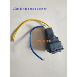 Công tắc đảo chiều động cơ, đảo chiều motor, công tắc 6 chân, đảo chiều quay motor, công tắc bập bênh