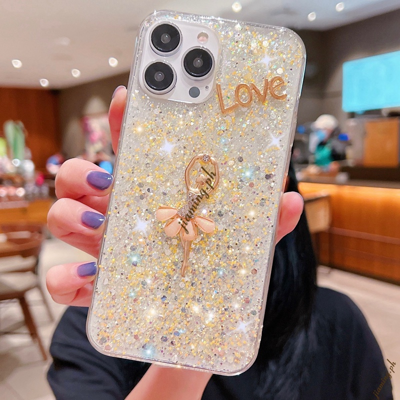 Ốp Điện Thoại Hình Cô Gái Múa Ba Lê Cho OPPO A5S A3S A12E A12 A31 A9 A5 2020 A15 A15S A35 A53 A32 2020 A52 A72 A92 A71 A16K A83 A54 4G A55 5G