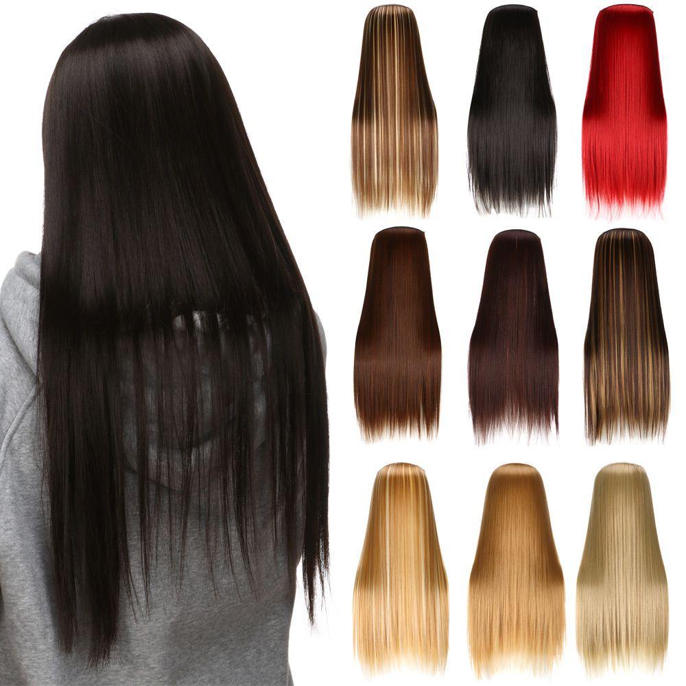 Tóc Giả Đuôi Ngựa 22 Inch Bằng Sợi Tổng Hợp