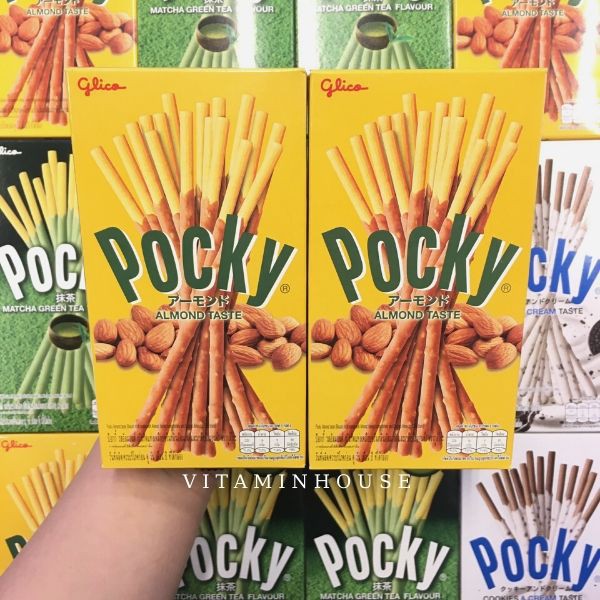 [VITAMIN HOUSE] Bánh que Pocky hạnh nhân 43.5g