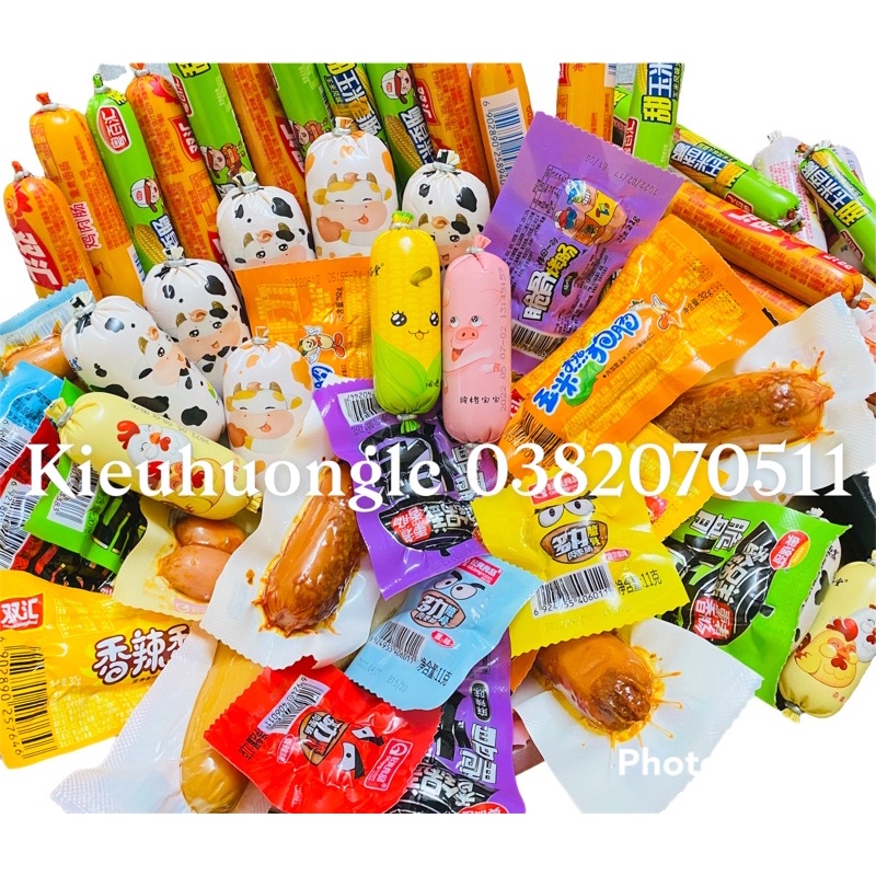 Tổng hợp Các Loại Xúc Xích Siêu Hot