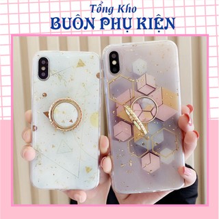 Ốp lưng iphone golden kèm ring 6/6plus/6s/6s plus/6/7/7plus/8/8plus/x/xs/xs max/11/11 pro/11 promax giá đỡ -