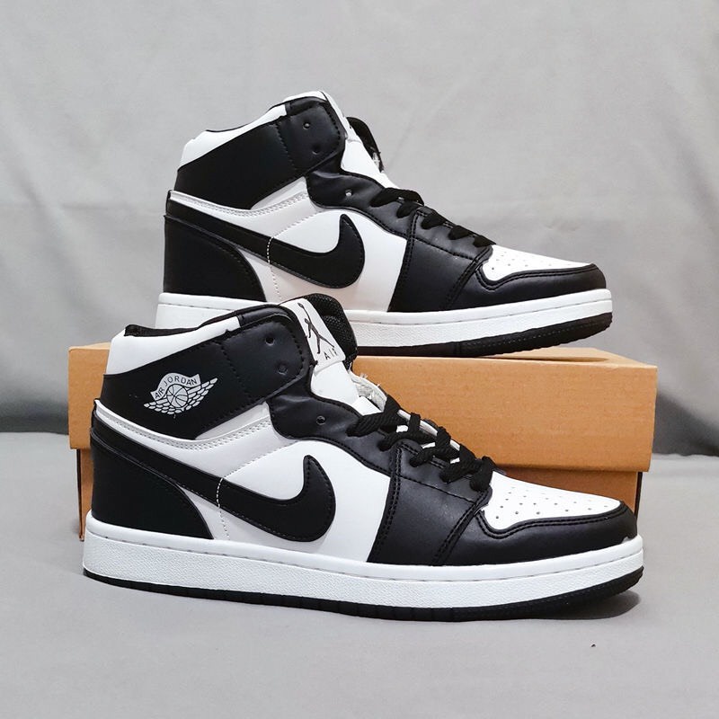 Giày sneaker JD1 high các màu JORDAN 1 cổ cao màu Đen xanh xám cam thể thao Hot trend nam nữ