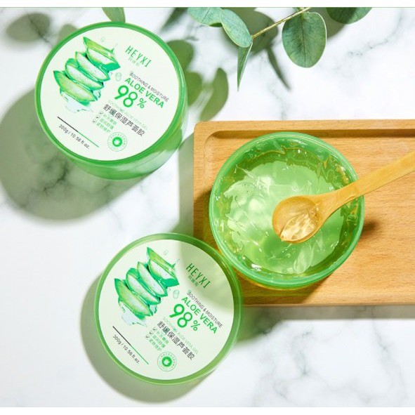 Gel Nha Đam Dưỡng Da Kháng Mụn HEYXI Han Yuanxi Aloe Gel 98% 300g