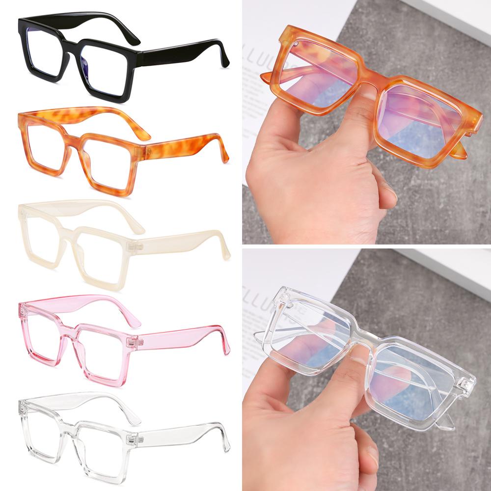 Kính Mát Gọng Vuông Chống Tia UV Thời Trang Cho Nam Nữ