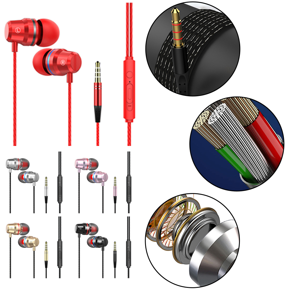 Tai Nghe Super Bass 4d Hifi Có Dây Kèm Mic 3.5 | BigBuy360 - bigbuy360.vn