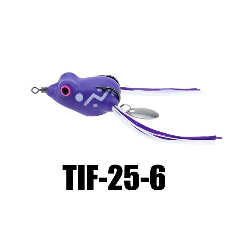 Mồi Câu Cá Hình Con Ếch Mềm 3.5cm 5g