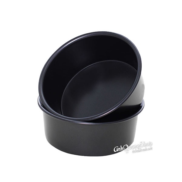 Khuôn bông lan gato tròn chống dính đế liền (6-8 inch)