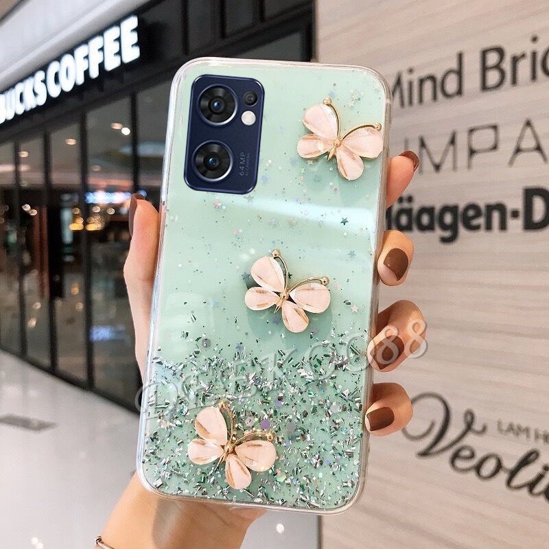 Ốp Điện Thoại Gel Mềm Lấp Lánh Cho OPPO reno 10 A18 Reno 7Z 7Z 5G A76 A55 4G 2022 Reno7 Z Reno7Z OPPOA76