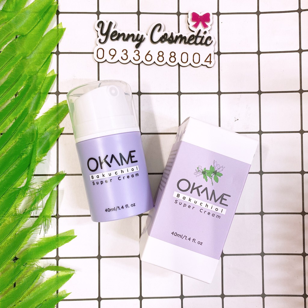 Kem Dưỡng Chống Lão Hoá, Săn Chắc Da Okame 1% Bakuchiol Super Cream 40ml