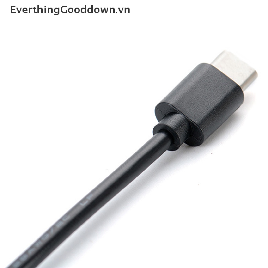 Dây Cáp OTG Chuyển Đổi Cổng Type C Đực Sang Micro USB Cái