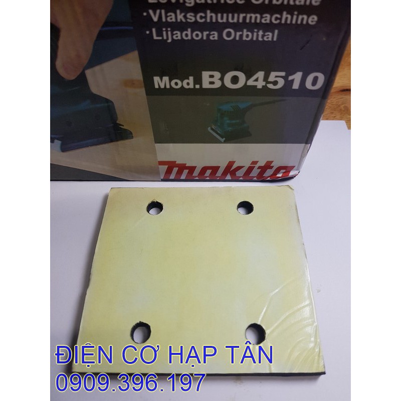 ĐẾ CAO SU CHO MÁY CHÀ NHÁM VUÔNG MAKTA B4015