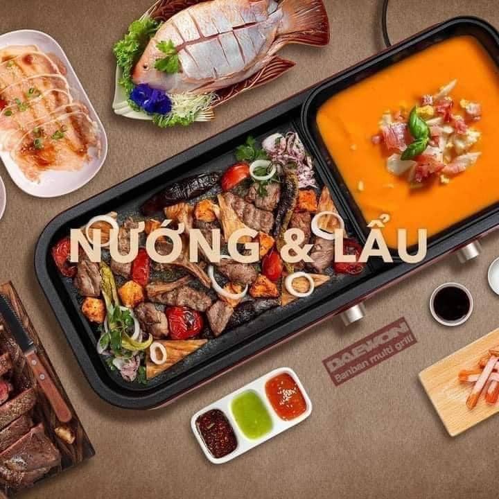 BÊP LẨU NƯỚNG ĐA NĂNG DAEWON HÀN QUỐC ,BẢO HÀNH 12 THÁNG