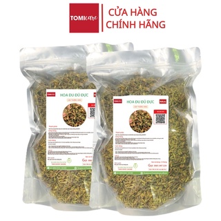 Hoa đu đủ đực khô thượng hạng Sasuke 1kg tác dụng hòng ngừa và hỗ trợ điều tr_ ị ung_t.h ư