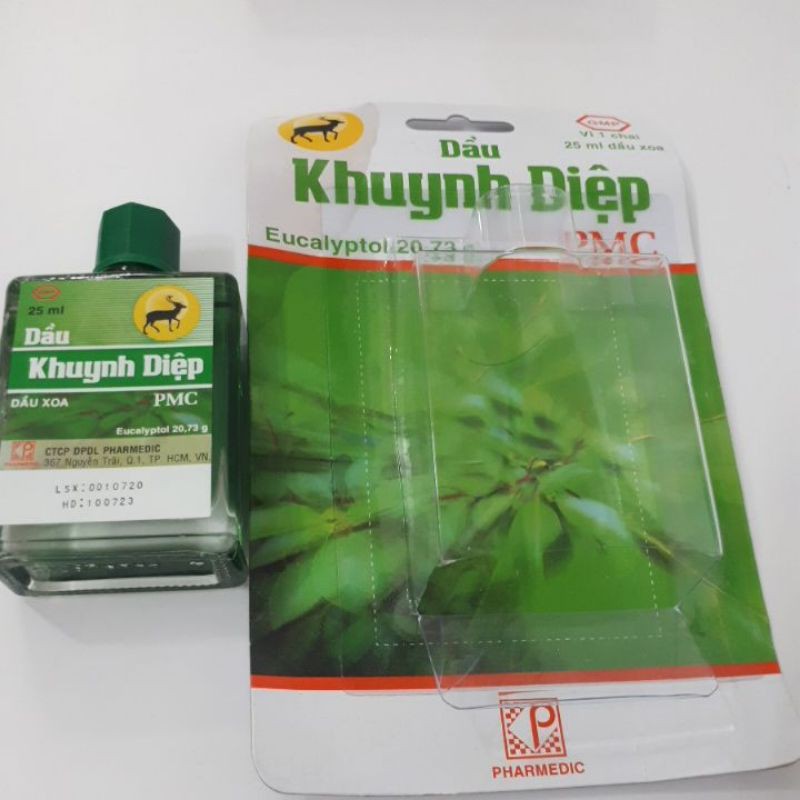 Dầu khuynh diệp PMC ( Con Nai) : chai 25ml