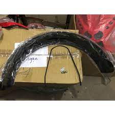 CHẮN BÙN SAU xe điện 133M, 133S màu đen + TẶNG TANH CHẤN BÙN