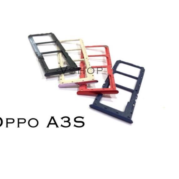 KHAY SIM OPPO A3S LỖ SIM TRÊN - A5 - KHE SIM OPPO A3S