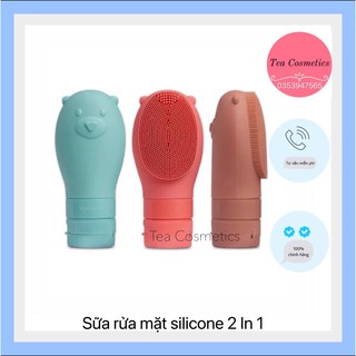 Sữa Rửa Mặt Kèm Cọ Rửa Mặt Silicone 2 In 1 Wellderma Gomdochi Foam Cleanser 60ml