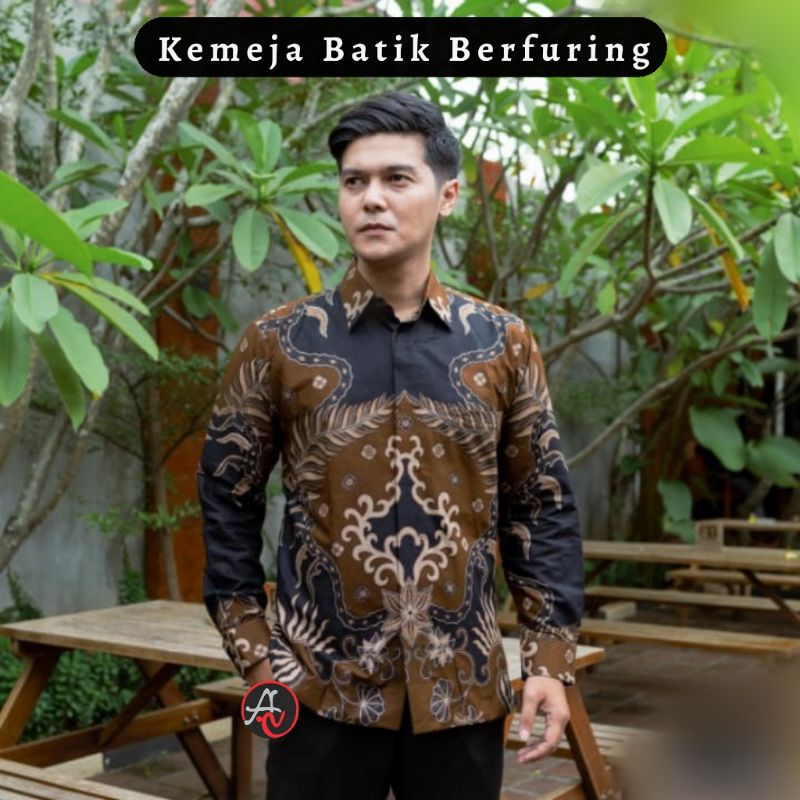 Áo Sơ Mi Nam batik Hiện Đại Nhiều Lớp Lông Thú