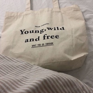 Túi tote vải, ulzzang hàn quốc