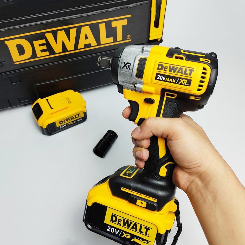 Máy khoan pin, máy siết bulong 20v Ma.kita, De.walt, Máy bắn vít động cơ không chổi than, lõi đồng 100%, BH 12 tháng