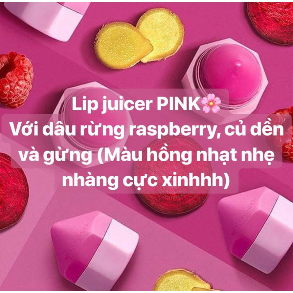 CHI ÂN HÈ Son dưỡng có màu The Body Shop Lip Juicer dưỡng môi căng hồng, ngừa thâm CHI ÂN HÈ