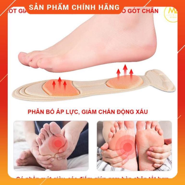 Lót giày cao gót siêu êm chân Chống trầy da Giúp giảm size giày bị rộng Dáng full bàn