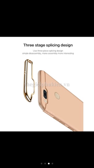Ốp lưng ráp 3 mảnh cho Xiaomi Redmi Note 4/ Note4X cao cấp