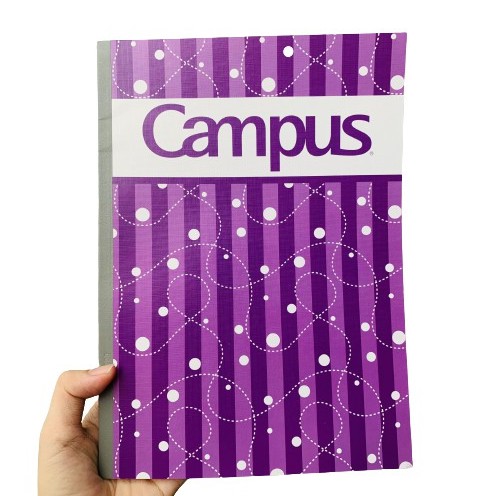 Combo 5 Cuốn Tập, Vở Sinh Viên B5 Campus Cao Cấp 200 Trang (Màu ngẫu nhiên)