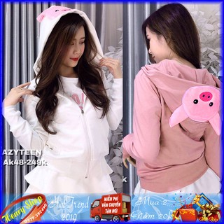 Áo khoát nữ da cá heo con