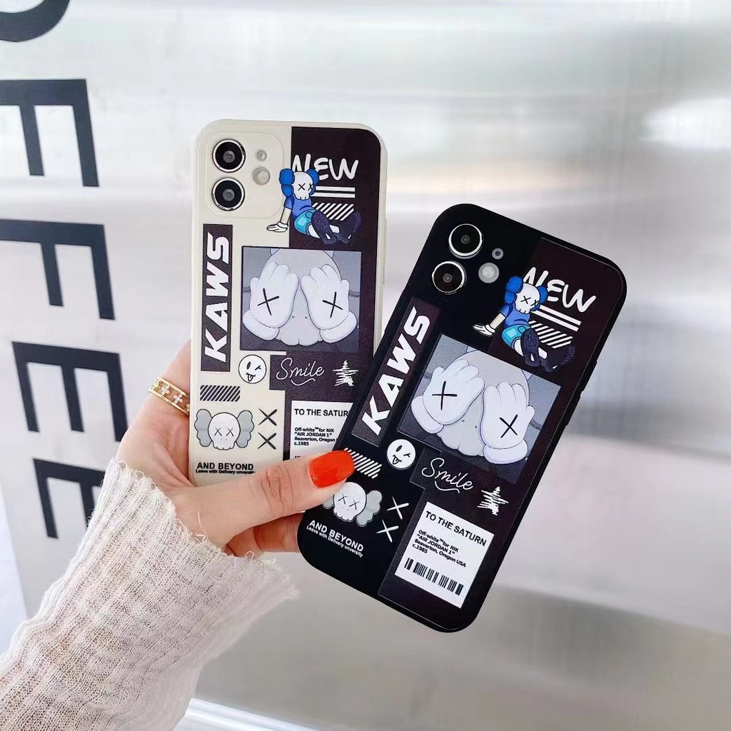 OPPO Reno 7 5G Reno 7Z 5G Reno7 4G A76 A96 A74 4G A95 4G A55 Straight Edge 90° Cartoon Sesame Street Phone Case