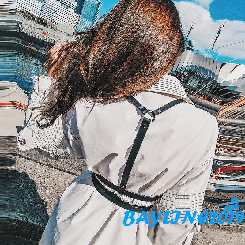 Đai da đeo ngực thời trang quyến rũ dành cho nữ