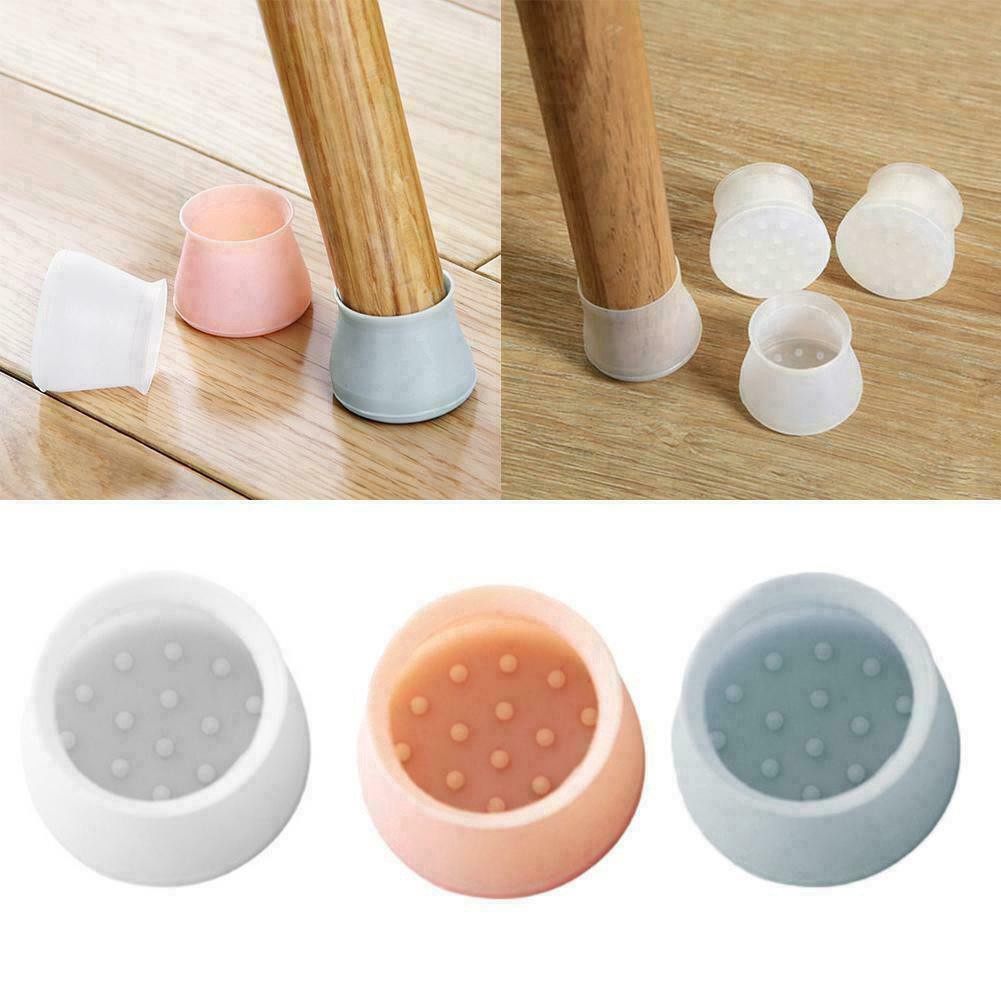 Combo 4 Miếng Bịt Chân Bàn Ghế Silicon Chống Trượt,  Bọc Chân Bàn Ghế Chống Trầy, Ồn - MTDDT
