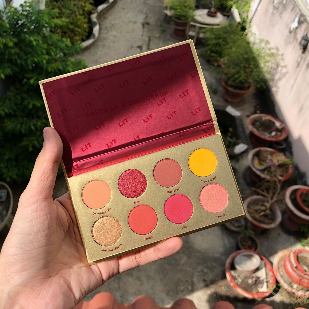 Bảng mắt Yes please,Fem rosa, I think I love u... COLOURPOP