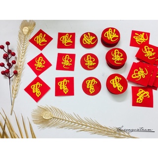 Set bộ chữ Thư pháp "Phúc-Lộc-Thọ"